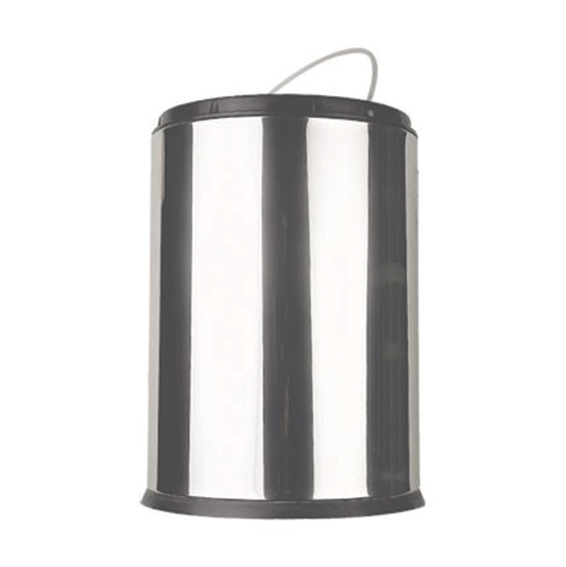 Paslanmaz Kapaksız Açık Çöp Kovası