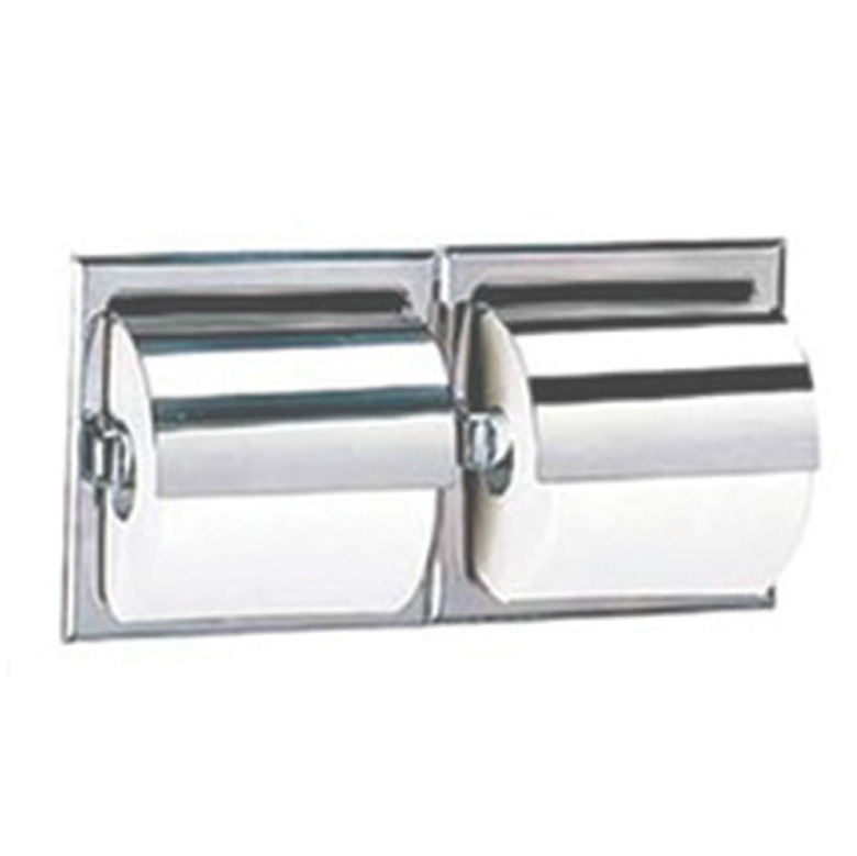 İkili Sıva Üstü Paslanmaz Tuvalet Kağıtlık