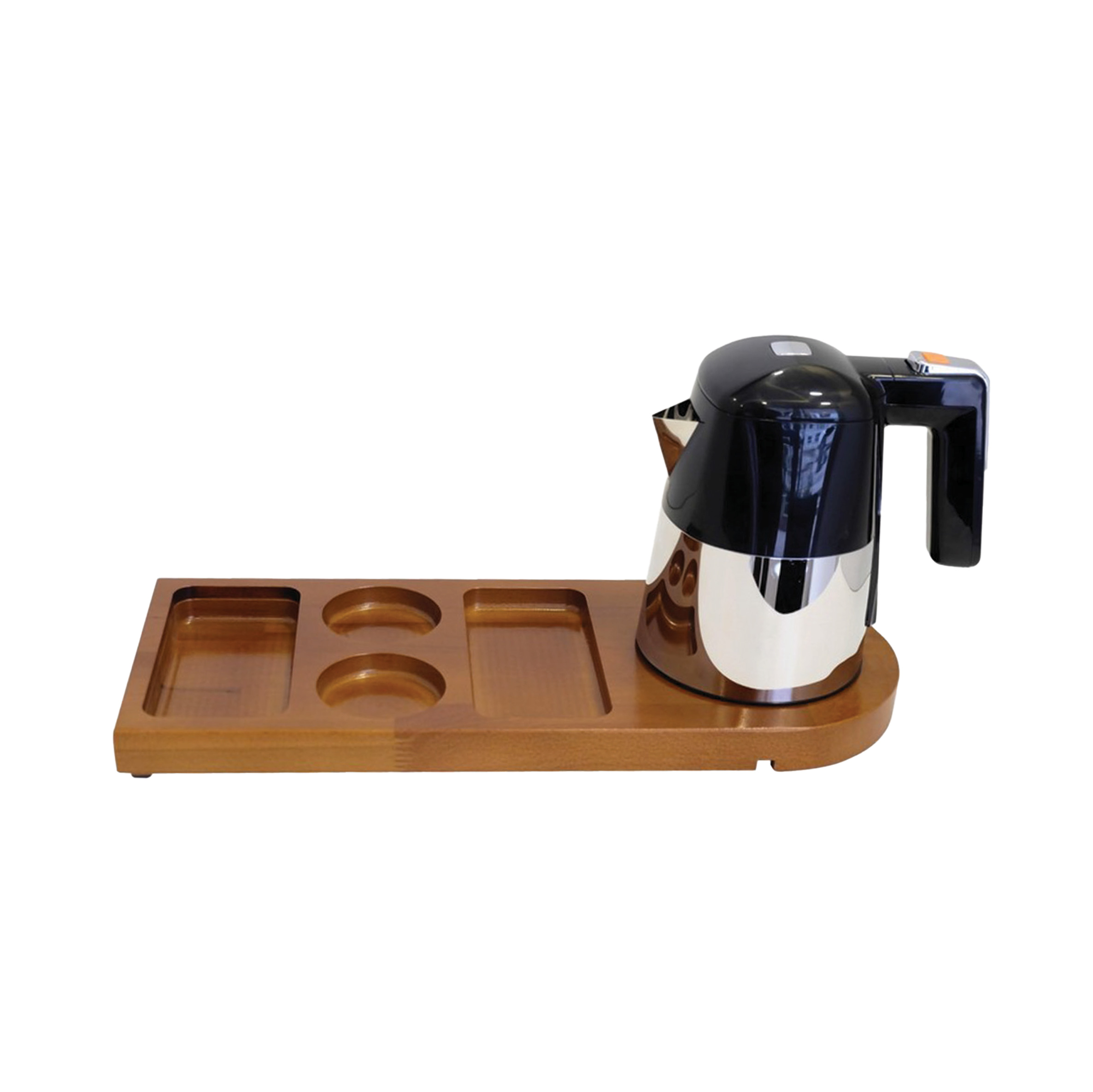 Ahşap Kettle sunum Ünitesi Elips Diva