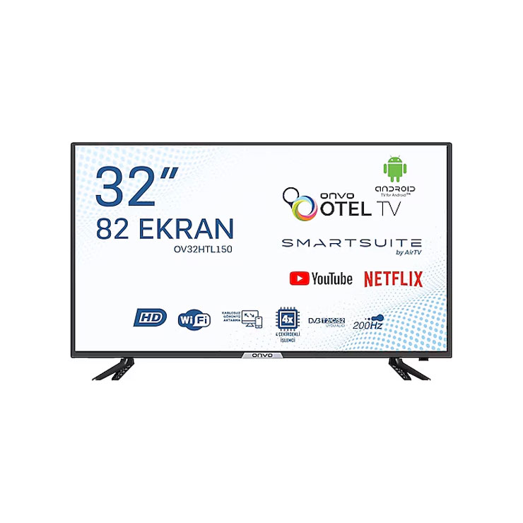 ONVO- 32 inch  8243  Interaktif Otel TV – 82 cm