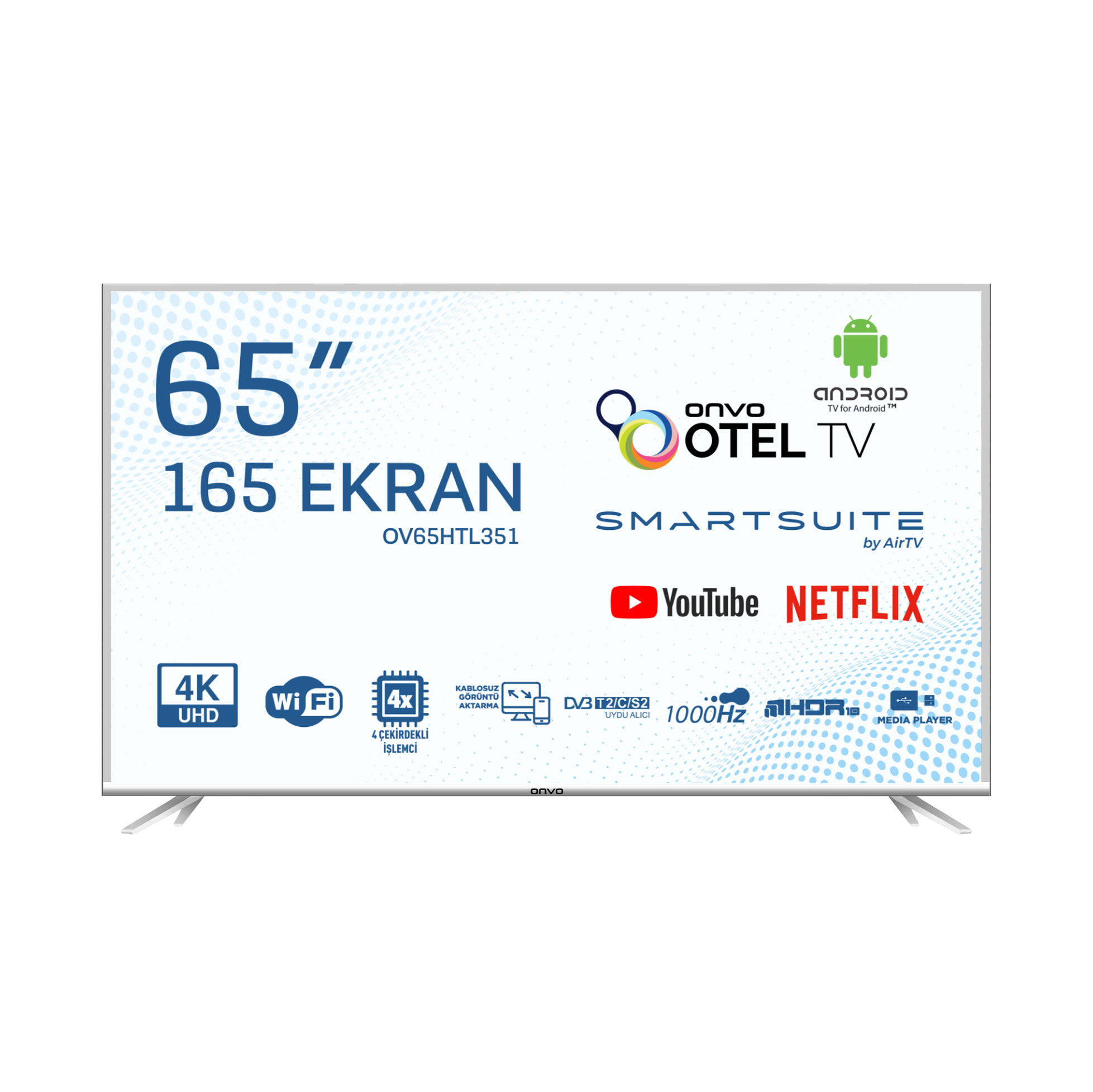 ONVO 65 inch Hd Ready Hotel Tv